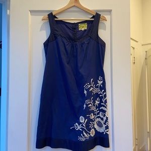 •Floreat• Blue shift dress